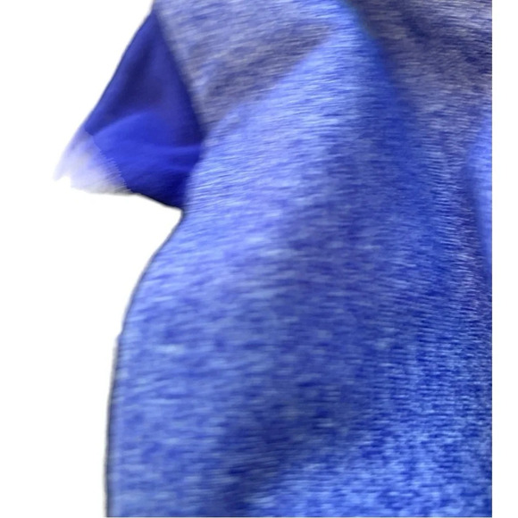 Lululemon Deep Breath V Wrap Neckline Racerback Pigment Blue Stripe Workout Tank - Picture 11 of 13